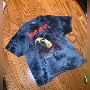 Men's Friday the 13th Graphic Tee - Black and Gray